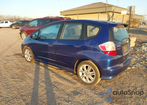2010 Honda Fit Sport из США, поврежденный, VIN JHMGE8H48AS009300
